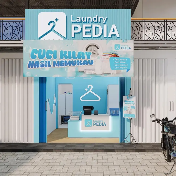 Desain LaundryPEDIA