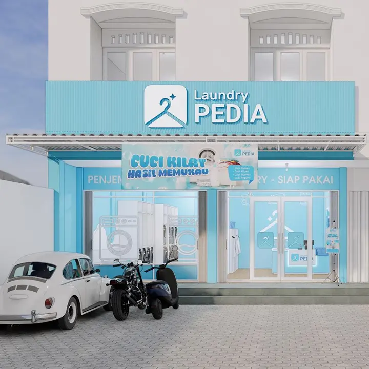 Desain LaundryPEDIA